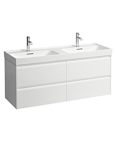 Laufen Meda Waschtischunterschrank H4216440112601 128,4x51,5x44,8cm, 4 Schubladen, weiß matt