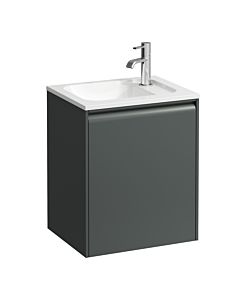 Laufen Meda meuble sous-vasque H4216620112661 43,7x51,5x33,9cm, porte 2000 , charnière à droite, gris signalisation