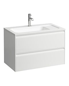 Laufen meuble sous-vasque Meda H4216820119991 77,2x50,4x44,2cm, 2 tiroirs, Multicolor