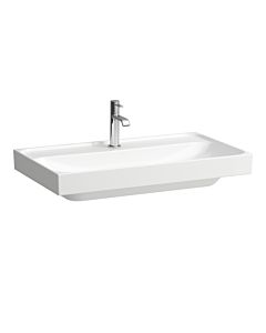 Laufen Meda Waschtisch H8101170001581 80x46cm, unterbaufähig, ohne Überlauf, 3 Hahnlöcher, weiß
