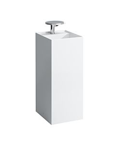 Laufen Kartell Waschtisch 8113314001111, weiß LCC, 37,5x43,5x90 cm, freistehend, 1 Hahnloch