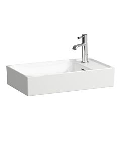 Laufen Meda washbasin bowl H8121137571061 60x35cm, with overflow, HL right, matt white