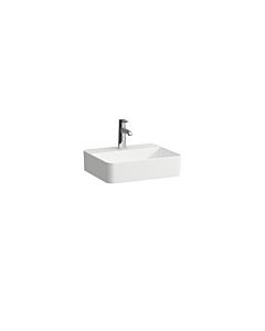 Laufen Val vasque H8122807571561 45x38cm, blanc mat, sans trop-plein, trou pour robinetterie 2000