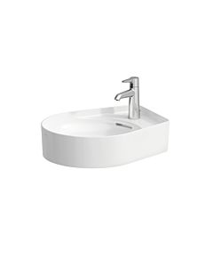 Laufen VAL Waschtisch-Schale 8122814001091, LCC, 50x40cm, ohne Hahnloch, mit Überl., Saphirkeramik