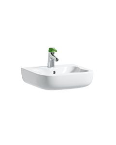 LAUFEN Florakids Handwaschbecken 8150310001041 45 x 41 cm, weiß, mit Überlauf, 1 Hahnloch