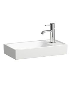 Laufen Meda Handwaschbecken H8151134001141 46x23,5cm, unterbaufähig, ohne Überlauf, ohne Hahnloch, weiß mit LCC