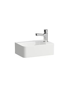 LAUFEN Val hand H8152807571141 under, without overflow, tap hole on the right, matt white
