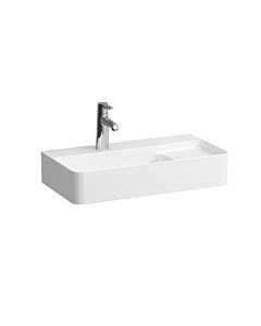 LAUFEN Val washbasin H8152850001041 with overflow, with 2000 tap hole, white, 60x31cm, can be built under