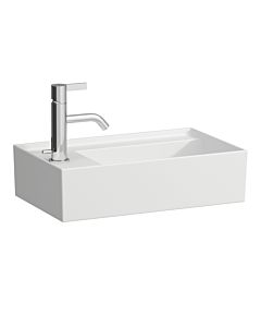 Laufen Kartell Handwaschbecken 8153357571121, 46x28cm, weiß matt, o. Hahnl. links, Saphirkeramik