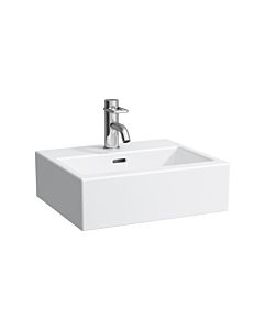 Laufen Living City Handwaschbecken 8154320001091 45 x 38 cm, weiß, mit Überlauf, ohne Hahnloch