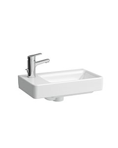 Laufen Pro S Handwaschbecken 8159550001041 48x28cm, weiß, Becken rechts, Hahnloch links