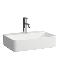 Laufen SAVOY washbasin bowl H8169457571111 38x55cm, rectangular, without overflow, 1 tap hole, matte white