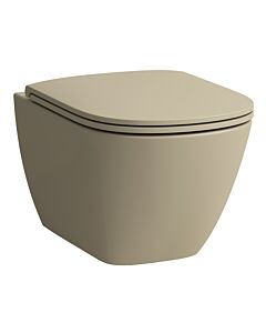 Laufen LUA Wand-WC H8200800180001 Wandhängend, 36x52cm, spülrandlos, Montageset EasyFit, bahamabeige