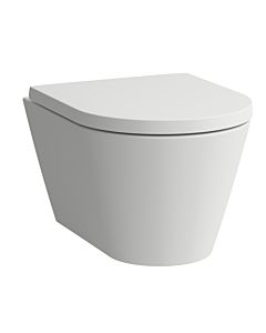 LAUFEN Kartell wall washdown WC H8203337570001 white matt, rimless, shape inside round