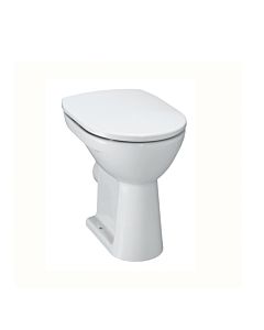 Laufen Stand-Flachspül-WC 8259564000001 weiss, Laufen Clean Coat, Abgang waagerecht