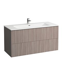 Laufen Pro S Base Waschtisch-Set H8649632621041, 2 Schubladen, Ulme hell, 120x50cm, 1 Hahnloch