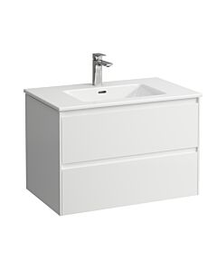 Laufen Pro X LANI Vanity Unit Set H8649659991041 80x54x50cm, 1 tap hole, with overflow, 2 drawers, Multicolor