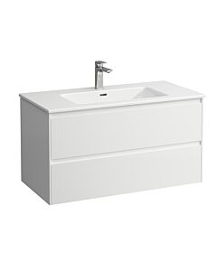 Laufen Pro X LANI Vanity Unit Set H8649679991041 100x54x50cm, 1 tap hole, with overflow, 2 drawers, Multicolor