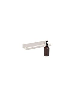 Étagère Laufen H385AS12680011 400 x 100 mm, 1 distributeur de savon à droite, blanc mat