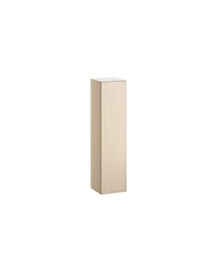 Laufen FOLIO tall cabinet H4458910FO5241 300x303x1246 mm, 1 door, door hinge on the left, including mounting kit, 4 glass shelves, push/pull, brushed oak
