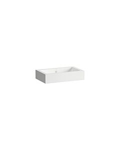 Lavabo Laufen CLASSICS H510CL30001091 585 x 347 x 135 mm, sans plage de robinetterie, sans perçage pour robinetterie, avec trop-plein, blanc