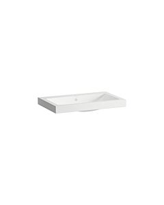 Laufen CLASSICS washbasin bowl H512CL70001041 800x500x111 mm, with tap ledge, with one tap hole, centered, with overflow, white