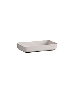 Vasque Laufen STREAM H512SR67081121 599 x 349 x 118 mm, sans plage de robinetterie, sans perçage pour robinetterie, sans trop-plein, coloris : Oyster mat