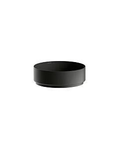 Vasque Laufen UNISONO H512UO27161121 325 x 325 x 106 mm, sans plage de robinetterie, sans perçage pour robinetterie, sans trop-plein, noir mat