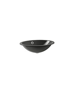 Laufen FORM Einbauwaschtisch H513FM60191121 525 x 425 x150 mm, oval, ohne Hahnloch, ohne Überlauf, Farbe: Dark Iron