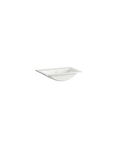 Lavabo encastré Laufen CLASSICS H517CL30001041 585 x 405 x 143 mm, avec plage de robinetterie, un trou de robinetterie centré, avec trop-plein, blanc