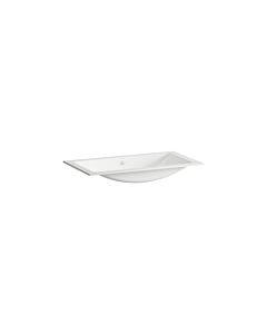 Lavabo encastré Laufen CLASSICS H517CL40001091 800 x 450 x 120 mm, sans perçage pour robinetterie, avec trop-plein, blanc