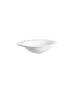Lavabo encastré Laufen FORM H517FM70001111 600 x 500 x 150 mm, ovale, 1 trou de robinetterie, sans trop-plein, blanc