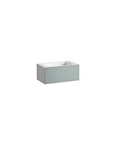 Lavabo Laufen FOLIO H580FO35211121 804 x 450 x 350 mm, sans plage de robinetterie, sans perçage pour robinetterie, sans trop-plein, Gris Fossile