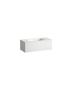 Laufen FOLIO washbasin unit H580FO45251121 1004x450x350 mm, without tap ledge, without tap hole, without overflow, matt white