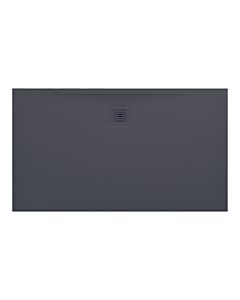 LAUFEN Pro Duschwanne H2109530780001 Marbond Ablauf lange Seite anthrazit