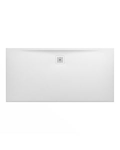 LAUFEN Pro Duschwanne H2109540000001 Marbond Ablauf lange Seite weiss