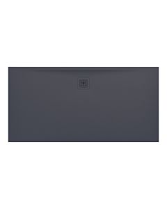 LAUFEN Pro Duschwanne H2109540780001 Marbond Ablauf lange Seite anthrazit