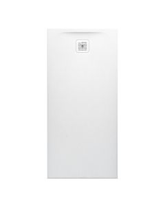 LAUFEN Pro Duschwanne H2129590000001 Marbond Ablauf kurze Seite weiss