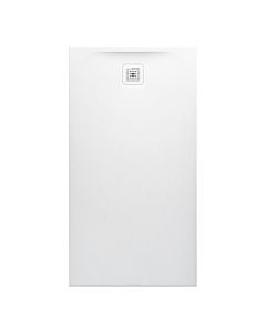 LAUFEN Pro Duschwanne H2139510770001 Marbond Ablauf kurze Seite hellgrau