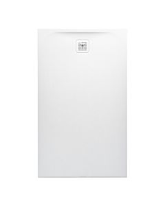 LAUFEN Pro Duschwanne H2139520770001 Marbond Ablauf kurze Seite hellgrau