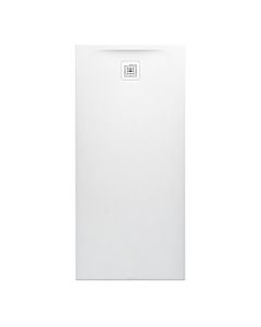 LAUFEN Pro Duschwanne H2139550770001 Marbond Ablauf kurze Seite hellgrau