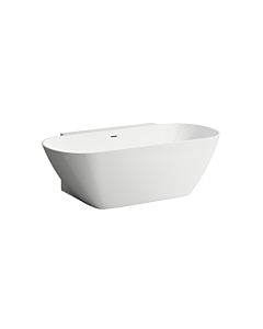 Laufen Lua bathtub H2200870000001 170x85.5cm, wall-mounted, Marbond, without tap holes