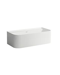 LAUFEN Sonar wall- H2203470000001 bathtub H2203470000001 without tap hole, 160x81.5cm, with apron, Sentec, white