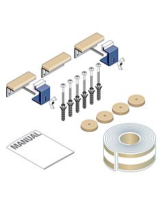 LAUFEN H2989880000001 jusqu&#39;à 120 cm