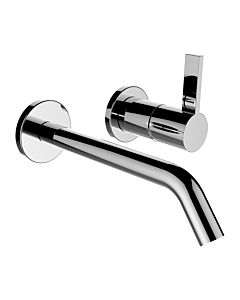 Laufen Kartell 2-Loch Unterputz-Waschtischmischer H3113360041201, Ausladung 175mm, chrom