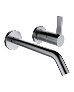 Laufen Kartell 2-Loch Unterputz-Waschtischmischer H3113360901201, Ausladung 175mm, Edelstahl