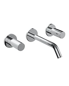 Laufen Kartell 3-Loch Unterputz-Waschtischmischer H3123360041201, Ausladung 175mm, chrom