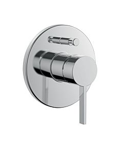 Laufen Kartell Fertigmontageset H3213360040001 für UP-Bademischer ohne Rohrunterbrecher, chrom