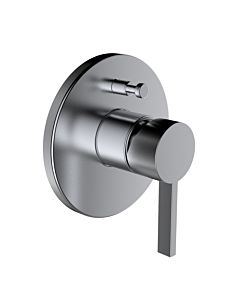 Laufen Kartell Fertigmontageset H3213360900101 für UP-Wannenmischer mit Rohrunterbrecher, Edelstahl