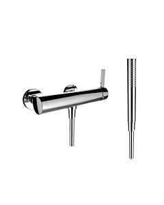 LAUFEN Kartell BrausearmaturH3313370041411 chrom, AP, mit Handbrause/Schlauch 180 cm